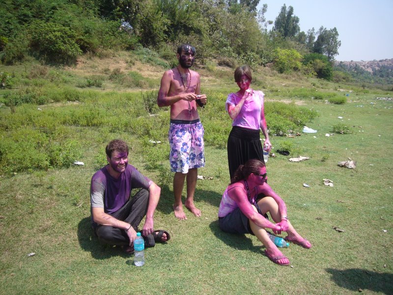 India 2010 - Hampi - Virupapur Gaddi - Holi Festival